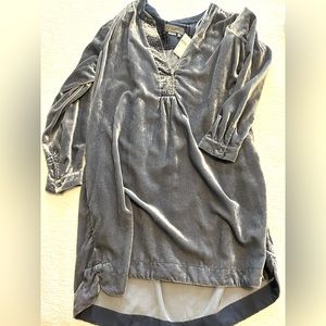 Anthropology Lavender Velvet dress!